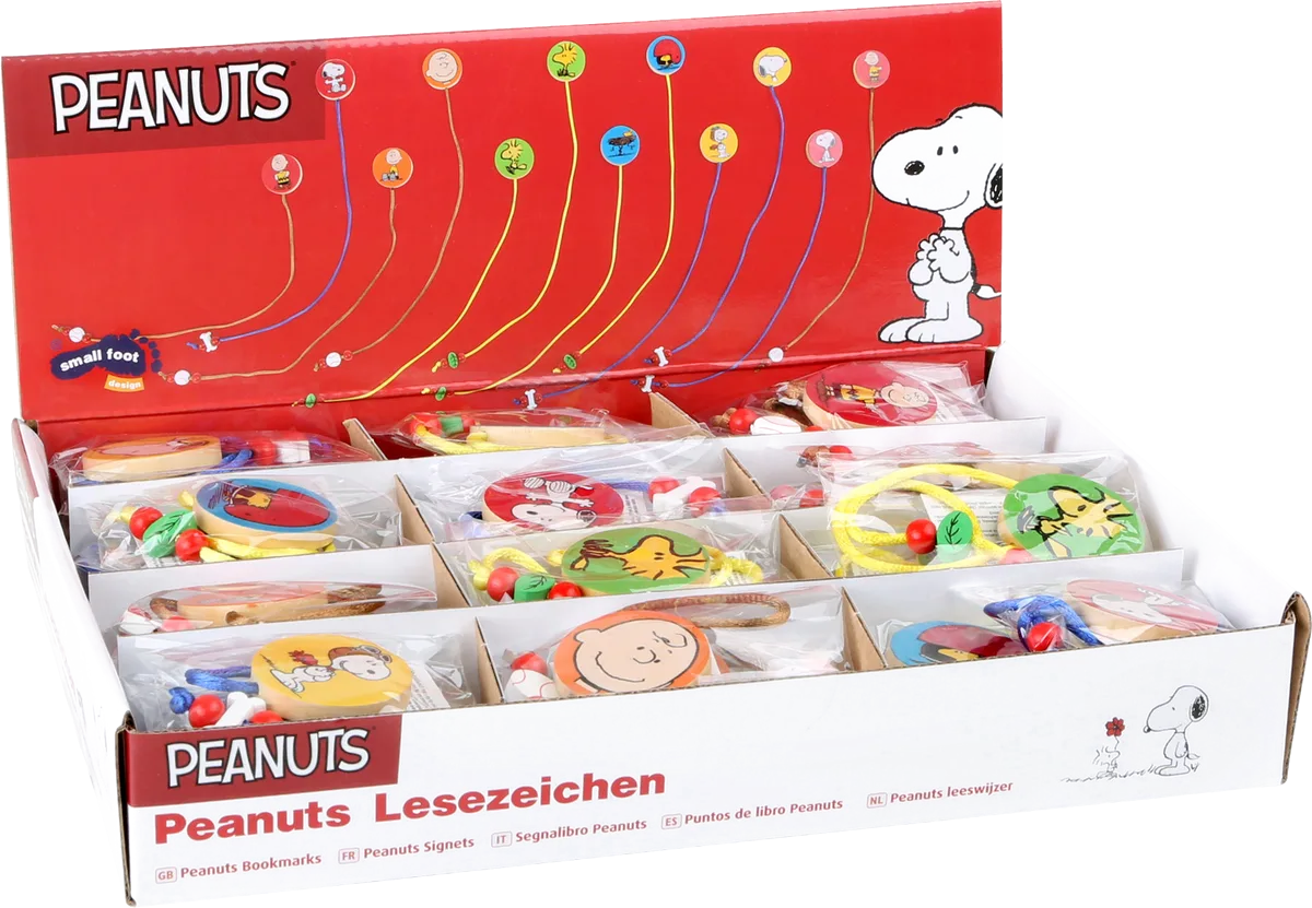 small foot Display Bookmark (48 pcs) Peanuts - image 1
