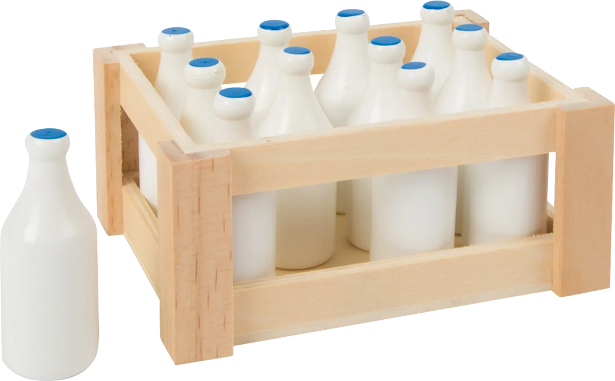 small foot Milk Bottles in Box - image 1