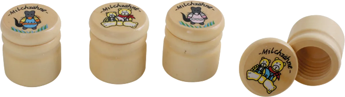 small foot Milk Teeth Pot "First Tooth" - image 1