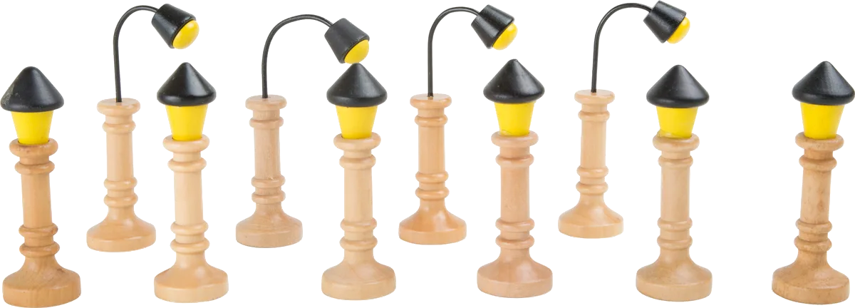 small foot Railway Accessories (12 pcs), Light - image 1