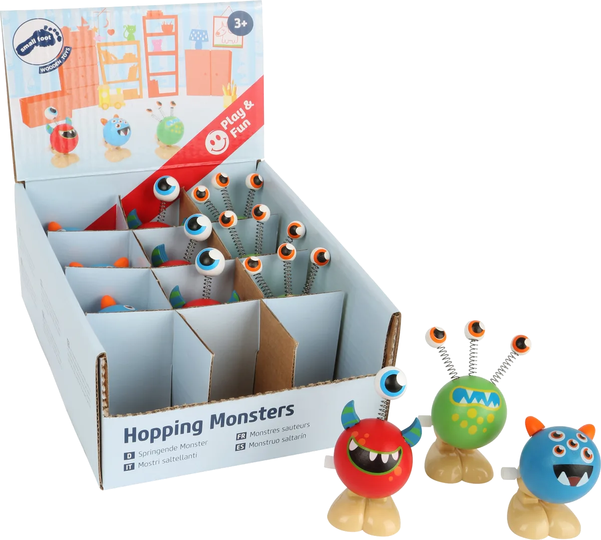 small foot Display Flexible Monster (12pcs), With Winding - image 1