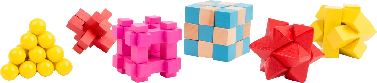 small foot Display Construction Figures (12 pcs), Colored - image 1