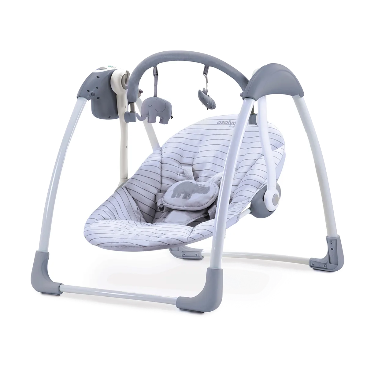 Asalvo Baby Bouncer Daddy, Hippo - image 1