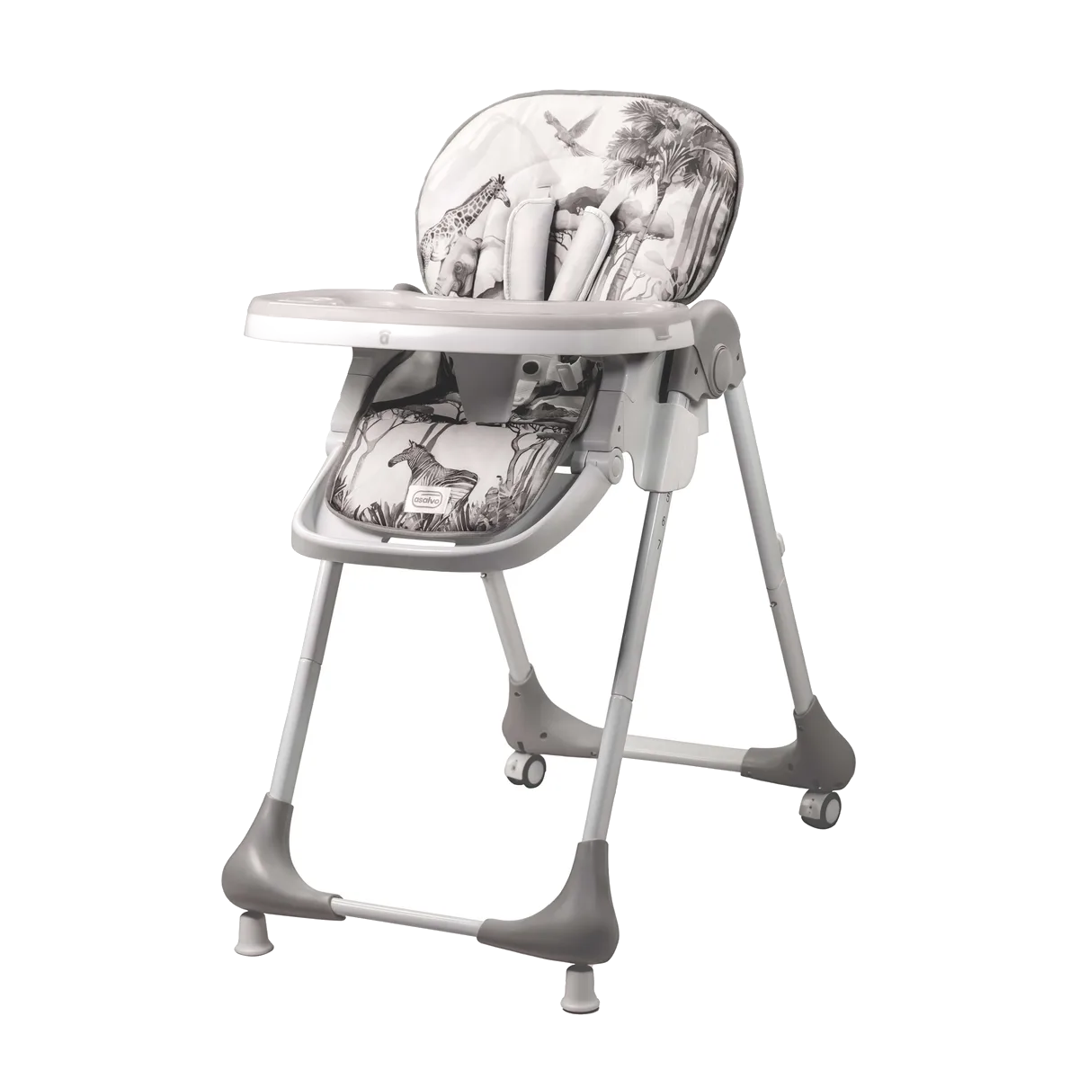 Asalvo High Chair Chef, Sabana Grey - image 1
