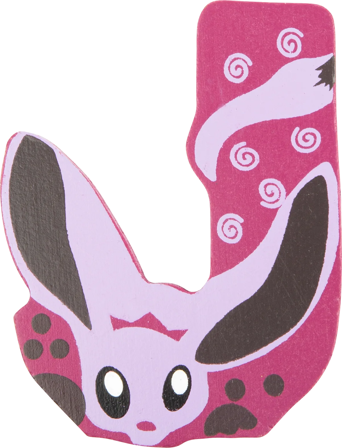 small foot Letter J, Animal - image 1